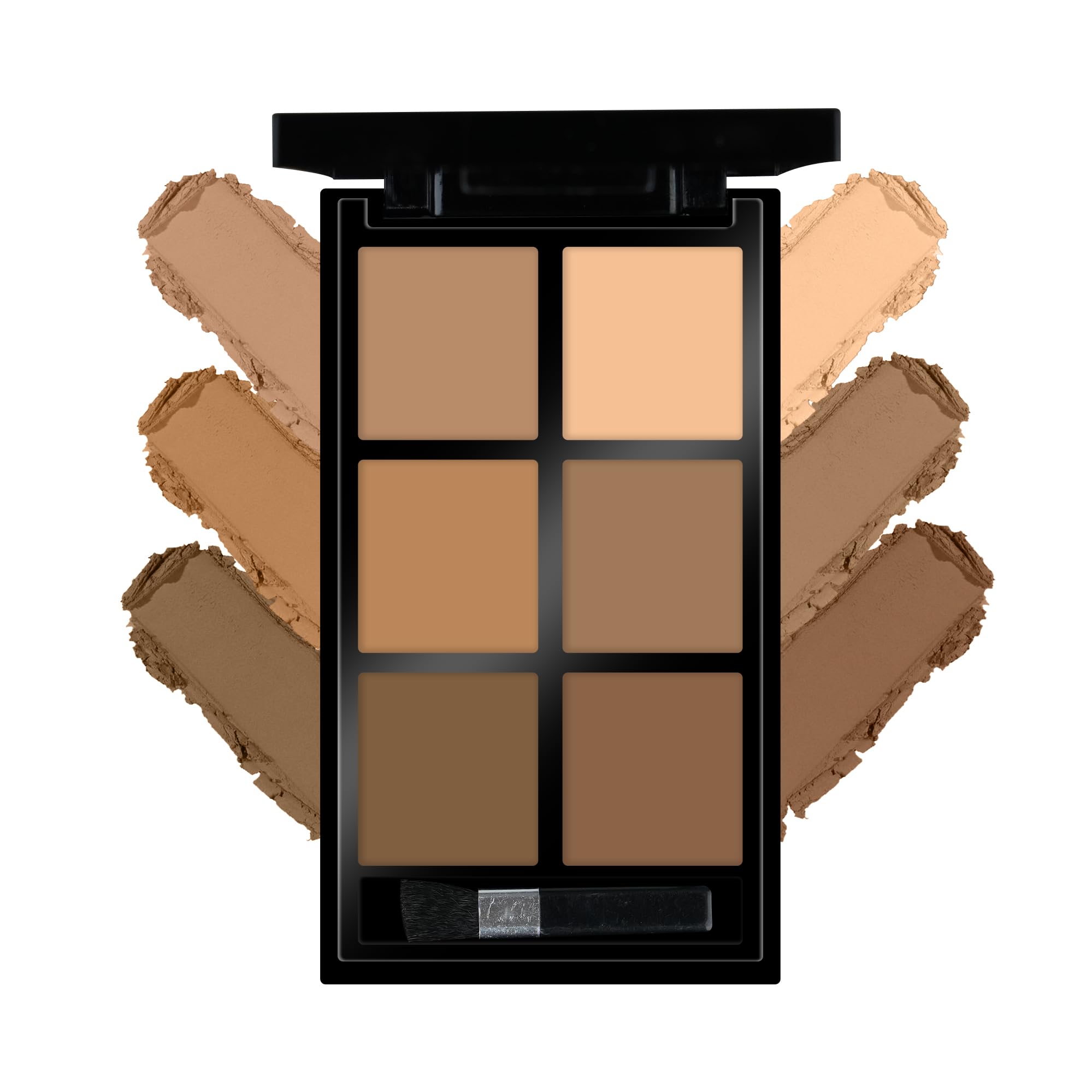 Colors Queen Contour & Bronzer Palette | Matte Finish & Long Lasting Formula | Easy to Blend, Creamy Texture, Lightweight Contour and Bronzer Palette for Face Makeup (Shade - 03, 17g)-image-21