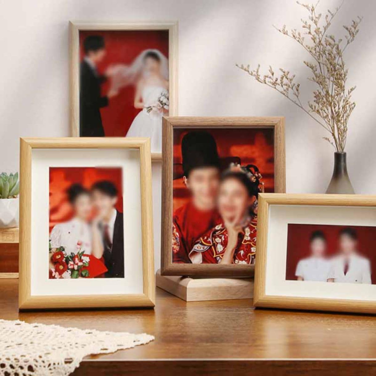 Amazon.co.jp: [LSDZW] ウッド 写真立て L判サイズ ナチュラル 写真