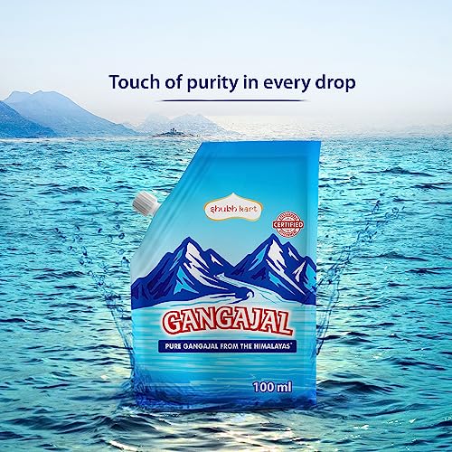 Shubhkart-Pure-Gangajal-100-ML-Pack-of-6-Holy-water-from-the-Himalayas-The-Purest-Holy-Water-Directly-From-Gangotri-Valley-Certified-By-Govt-Of-Uttarakhand-For-Puja-Purposes-600ml