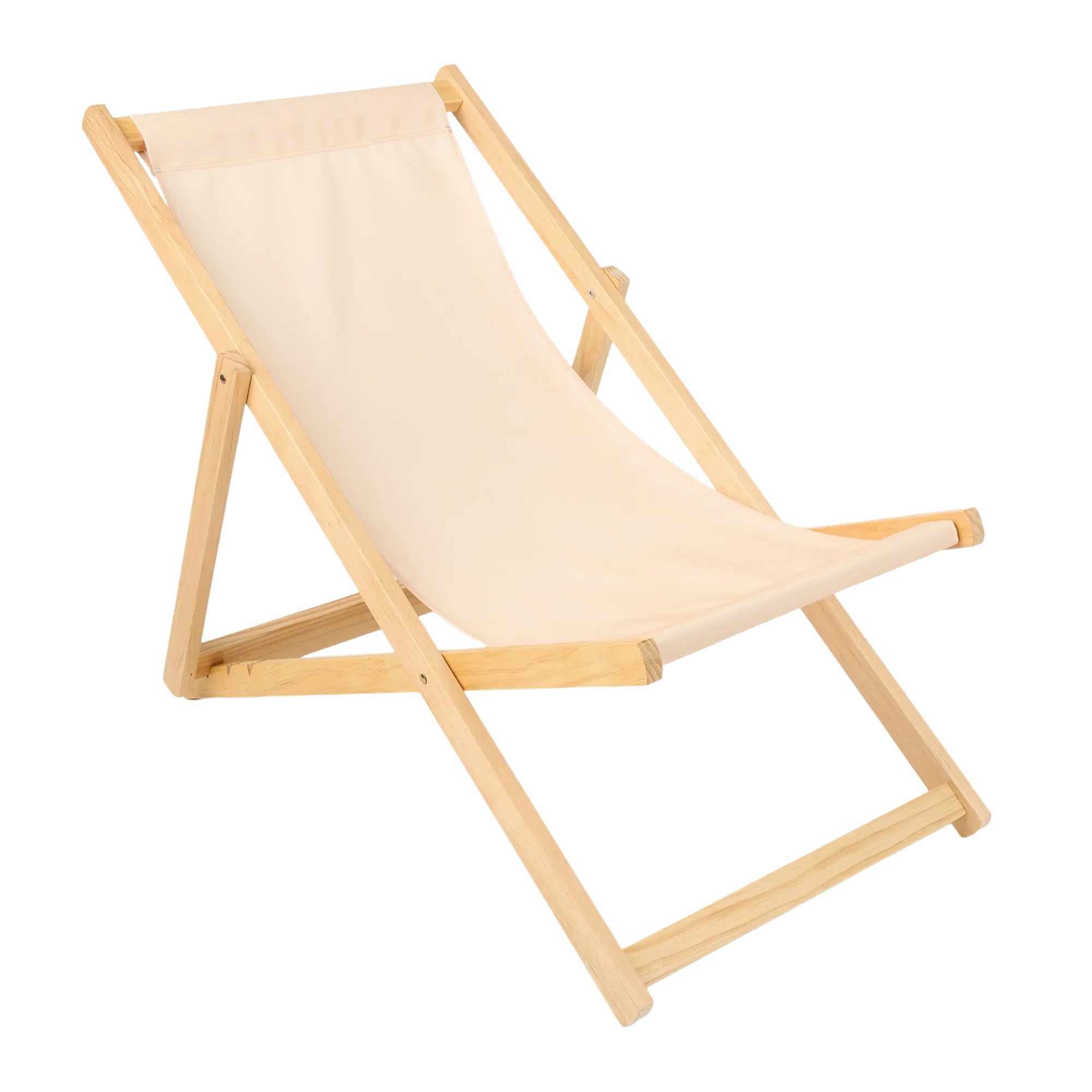 Chaise longue de plage pliable AQUASTIC pour en finir avec le mal de dos