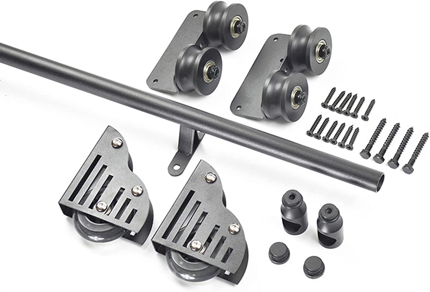 Kit quincaillerie échelle coulissante MObyat rails et roues de sol