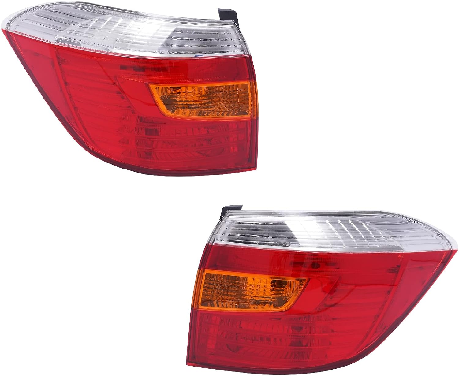 LOYALHEARTDY Tail Light Assembly for 2008–2010 Toyota Highlander (Left & Right)