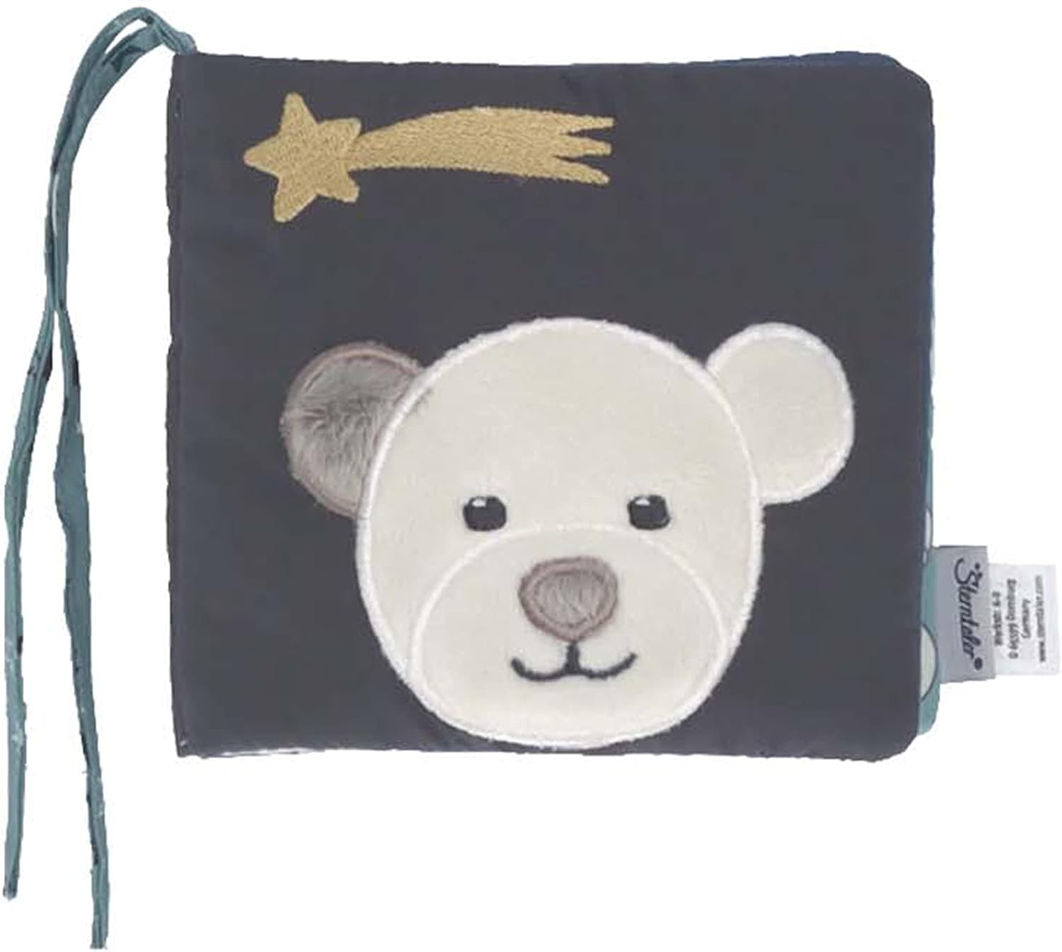 Sterntaler Elia 3502210 Polar Bear Book One Size Iron Grey