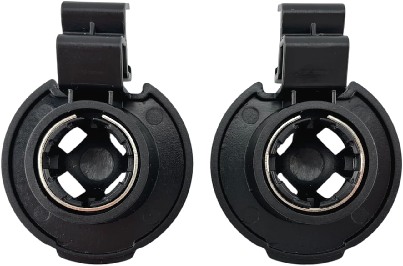 2-PC Set GPS Cradle Bracket Clip Compatible Replacement Holder for Garmin DriveSmart 50 51 61 65 70 76, Drive 51 55 60 61, Nüvi, RV, Dēzl 570 580, DriveTrack Series - 17mm Ball Mount