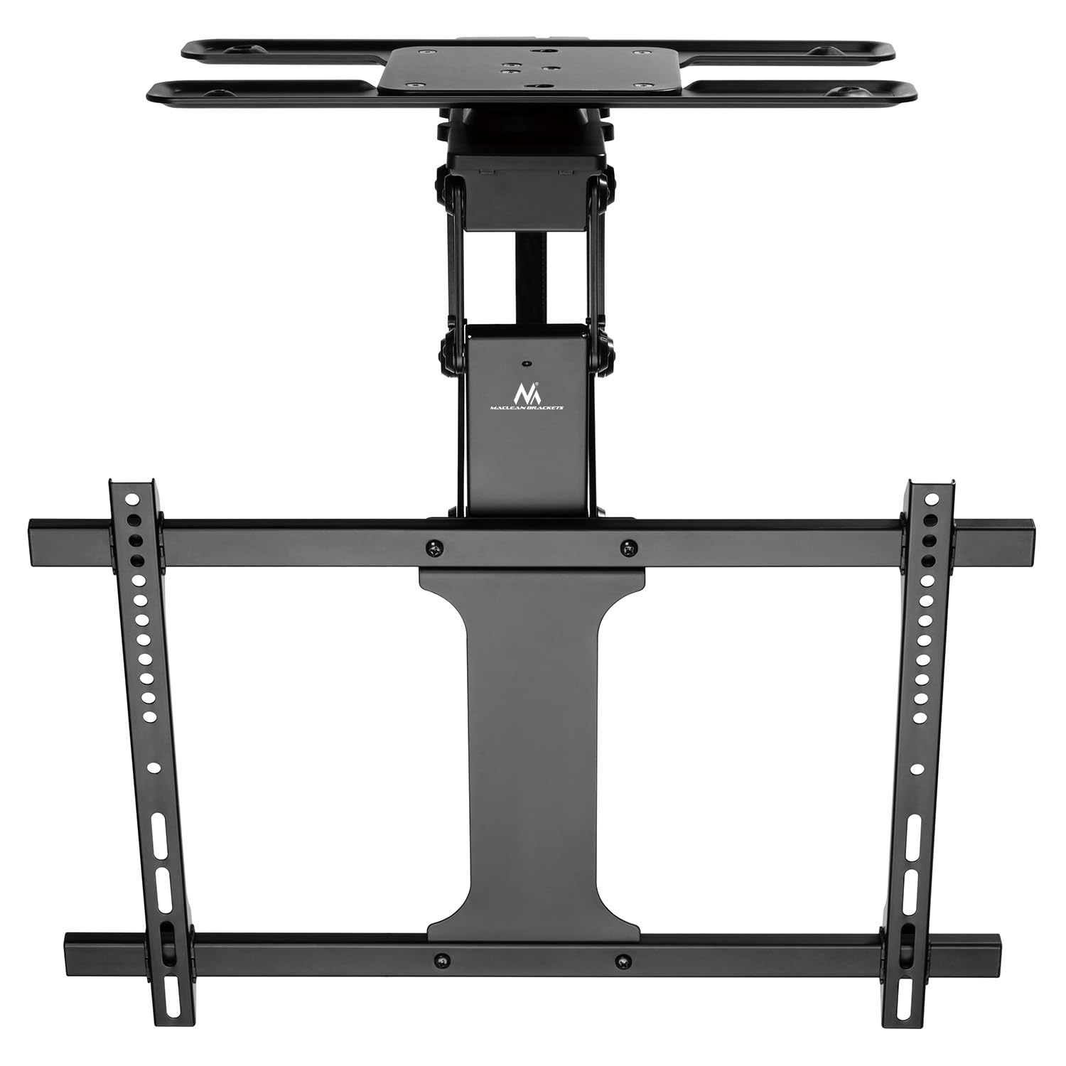 Supporto da Soffitto per TV Maclean da 32" a 75" | Inclinazione e rotazione motorizzata | VESA fino a 600x400 | Controllo remoto e controllo app Tuya | RobustO | Sistema anticollisione