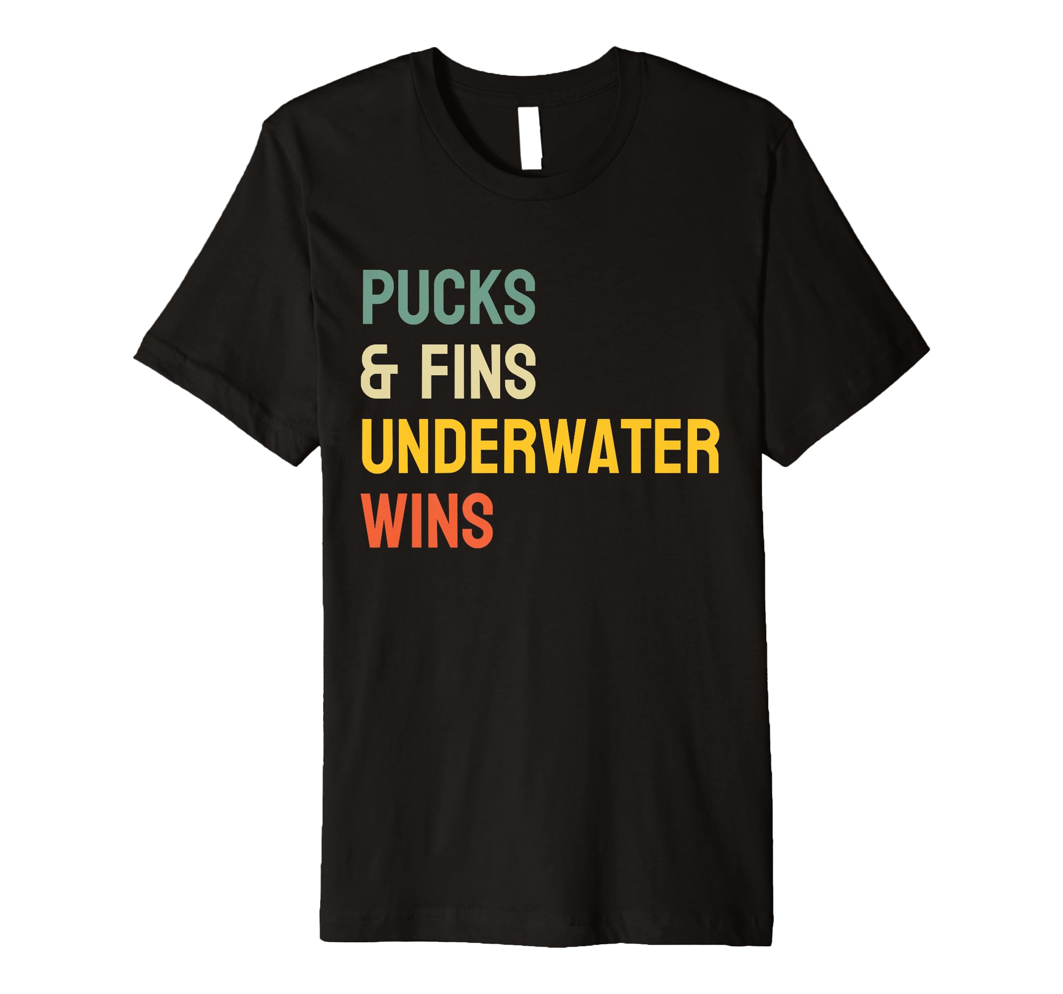 Underwater Hockey Designs for Aquatic CompetitorsPremium T-Shirt