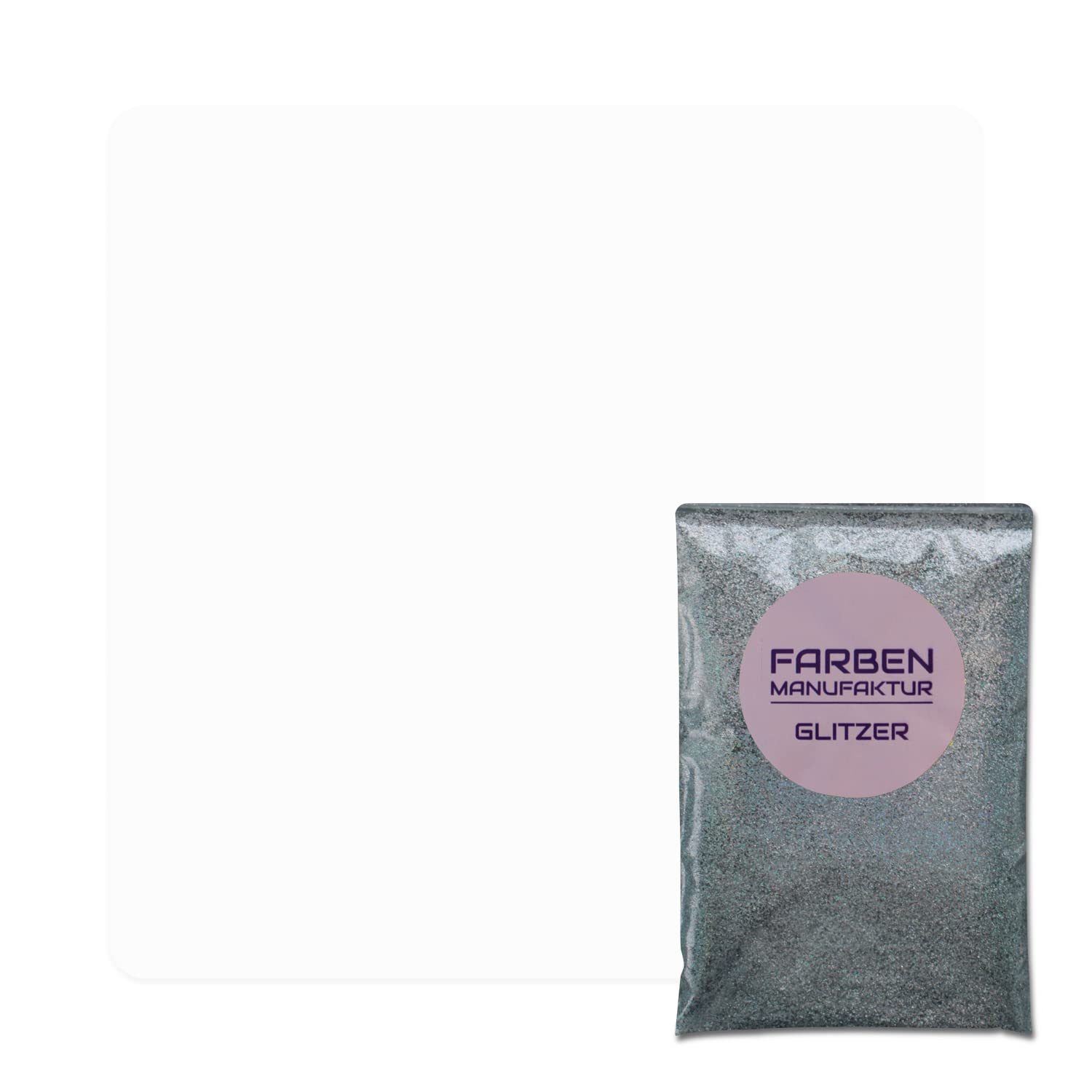 Peinture à paillettes en latex - Peinture à émulsion pour mur intérieur - Peinture murale à paillettes (2 l, blanc - holo paillettes)