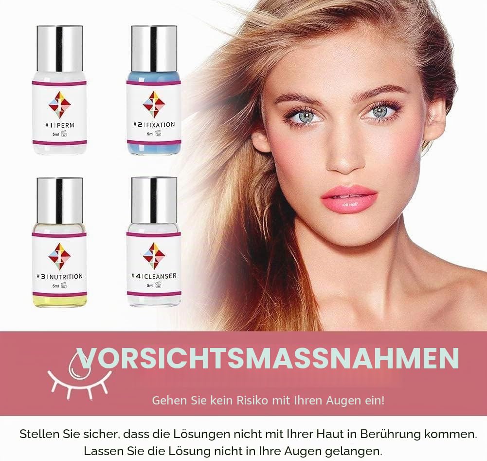 Wimpernlifting Set, Aktualisiertes Lash Lifting Set, Wimpernlifting Professionell, Natürliche Locke Lash Lift Kit, Lange andauernd, Einfach zu bedienen, Ideal für Salon und Heimgebrauch