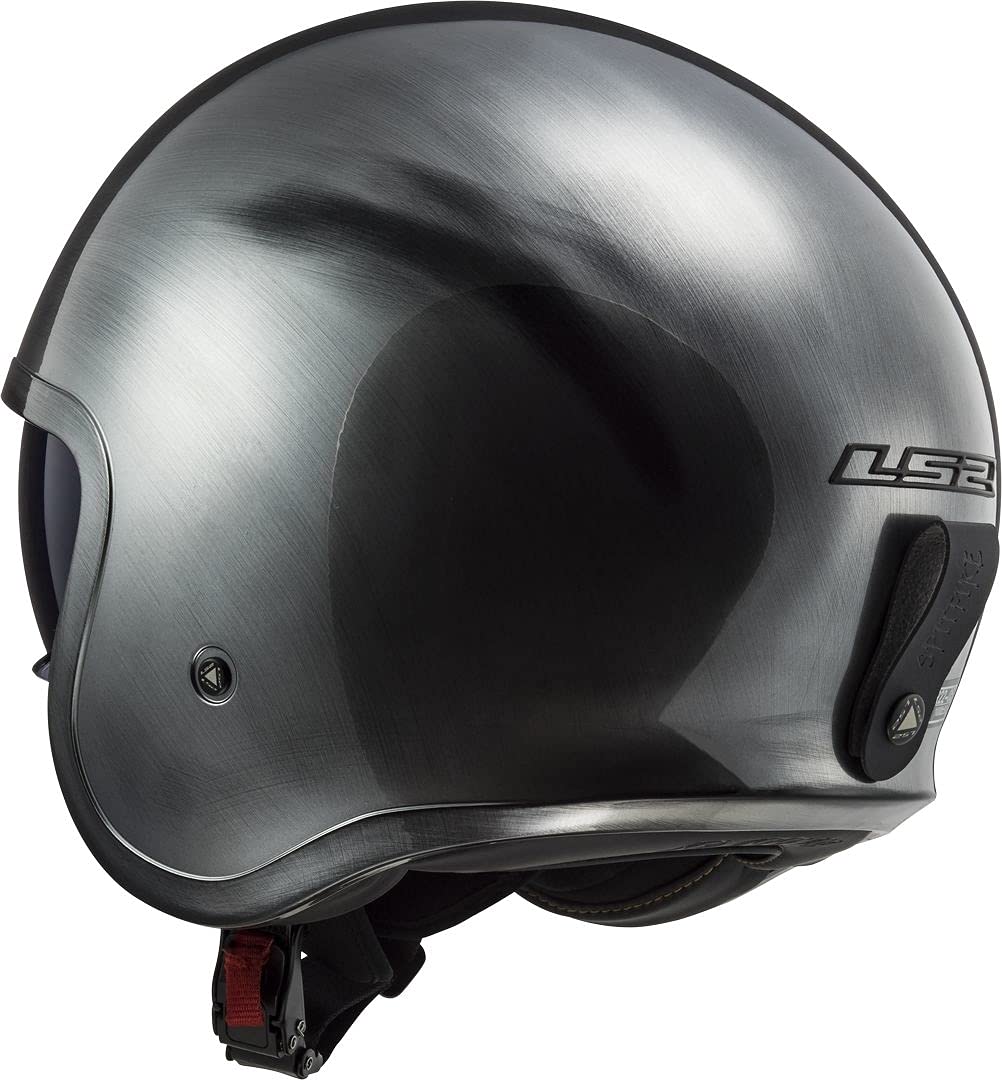 LS2, Casque Moto Jet SPITFIRE Jeans Titanium, L