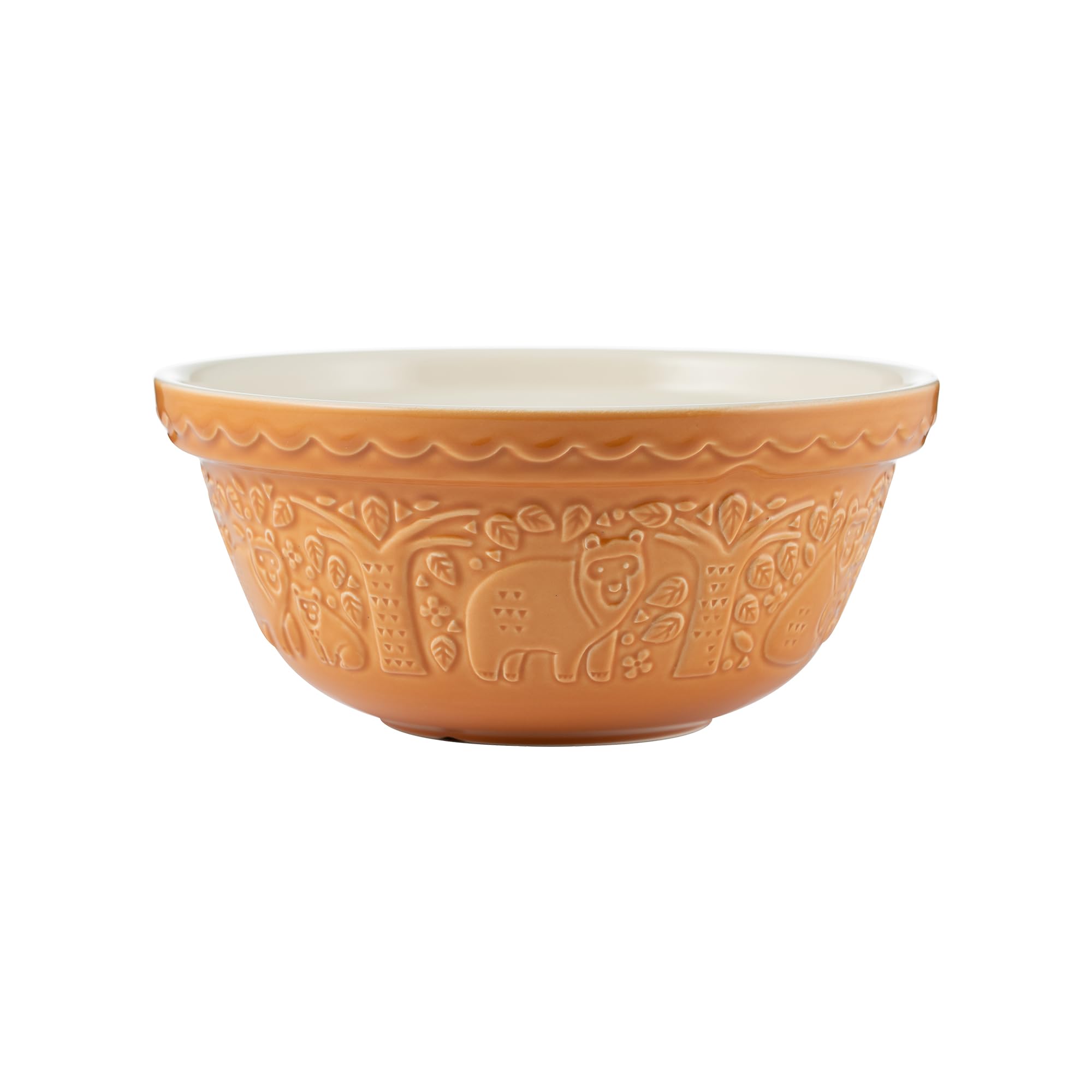 Mason Cash in The Forest 24 cm Ochre Mixing Bowl