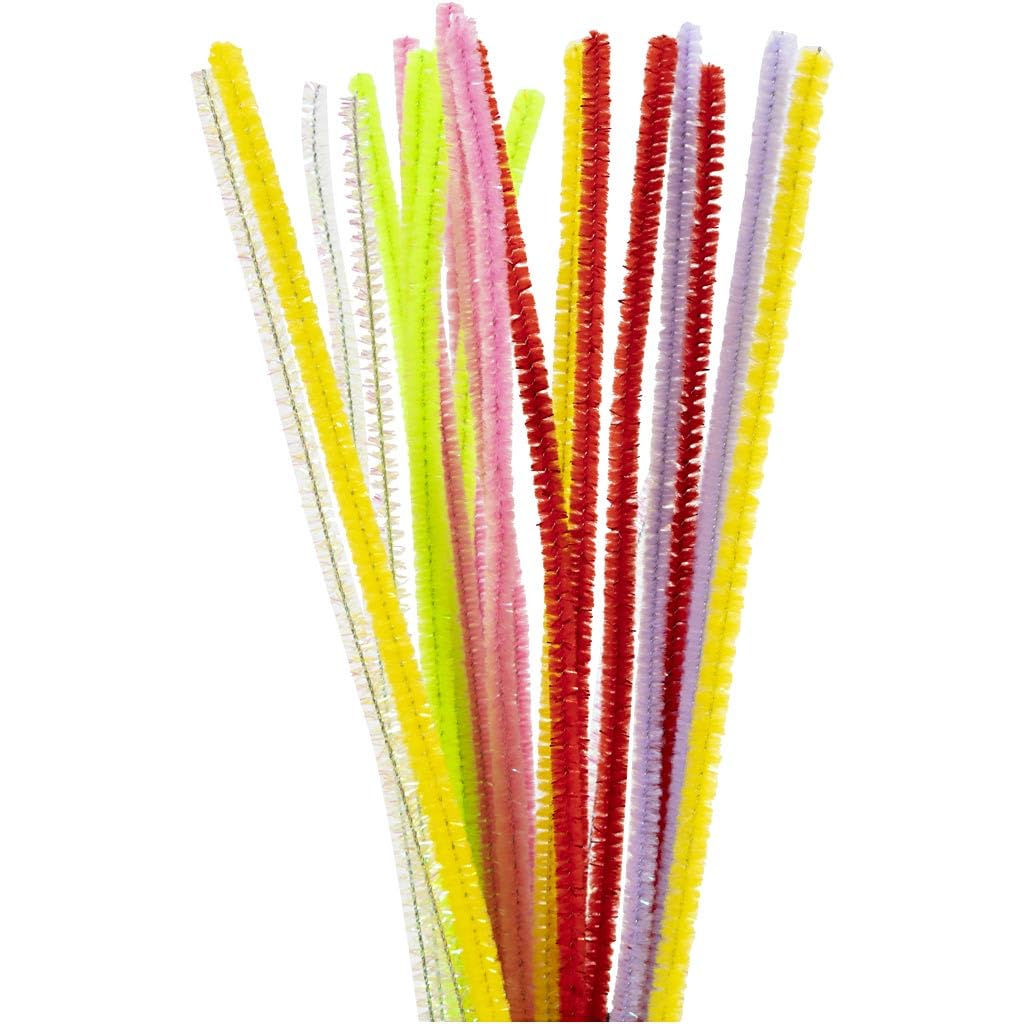 Assorted Pastel Pipe Cleaners Pack of 25