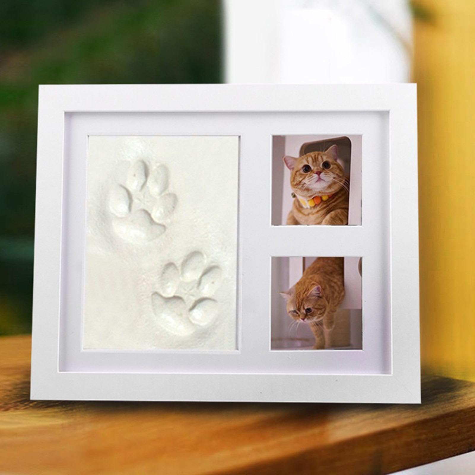 Juego de huellas de manos y pies de bebé, diseño de huellas de bebé | diseño de huellas de perro, marco de fotos de recuerdo para bebé