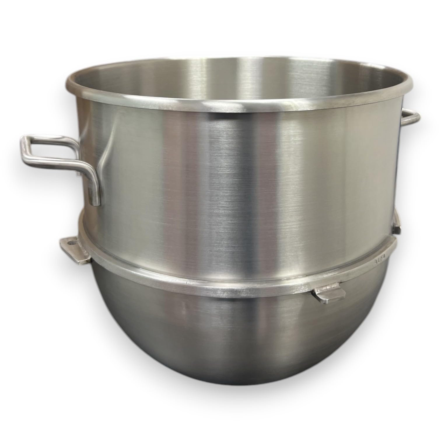 40-Quart Stainless Steel Adaptable Mixer Bowl by ALFA – 40qts Capacity, Adaptable, 40.0 quarts, Sainless Steel, Stainless Steel, Model 40VBWLA