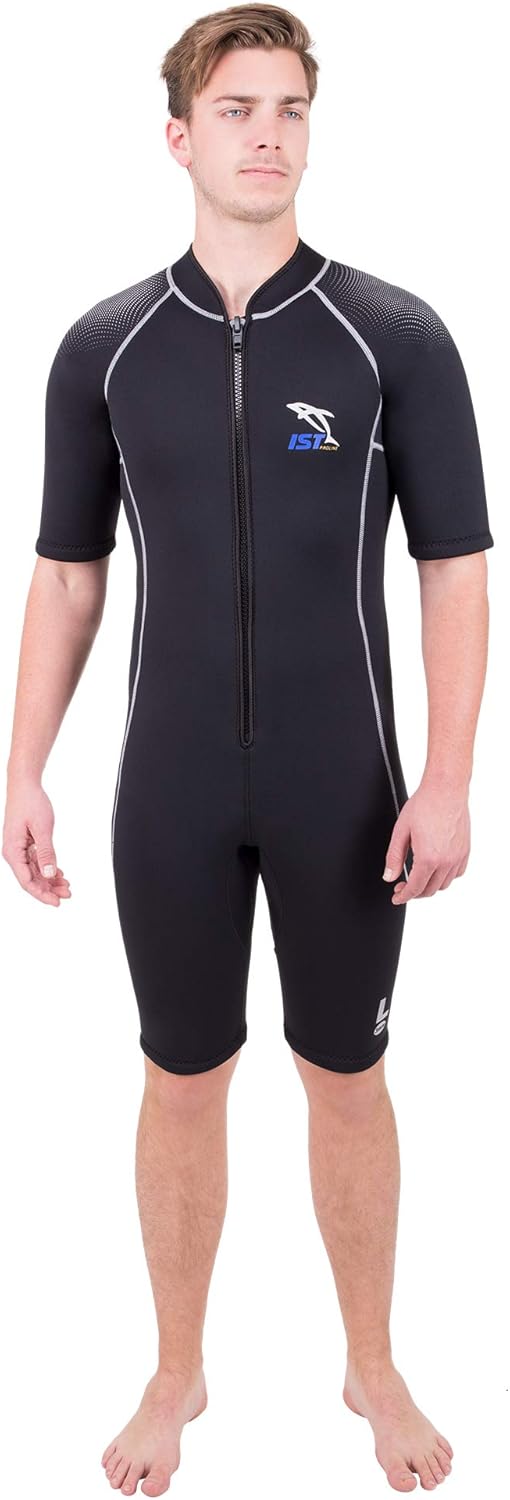 IST 3mm Neoprene Front-Zip Shorty Wetsuit
