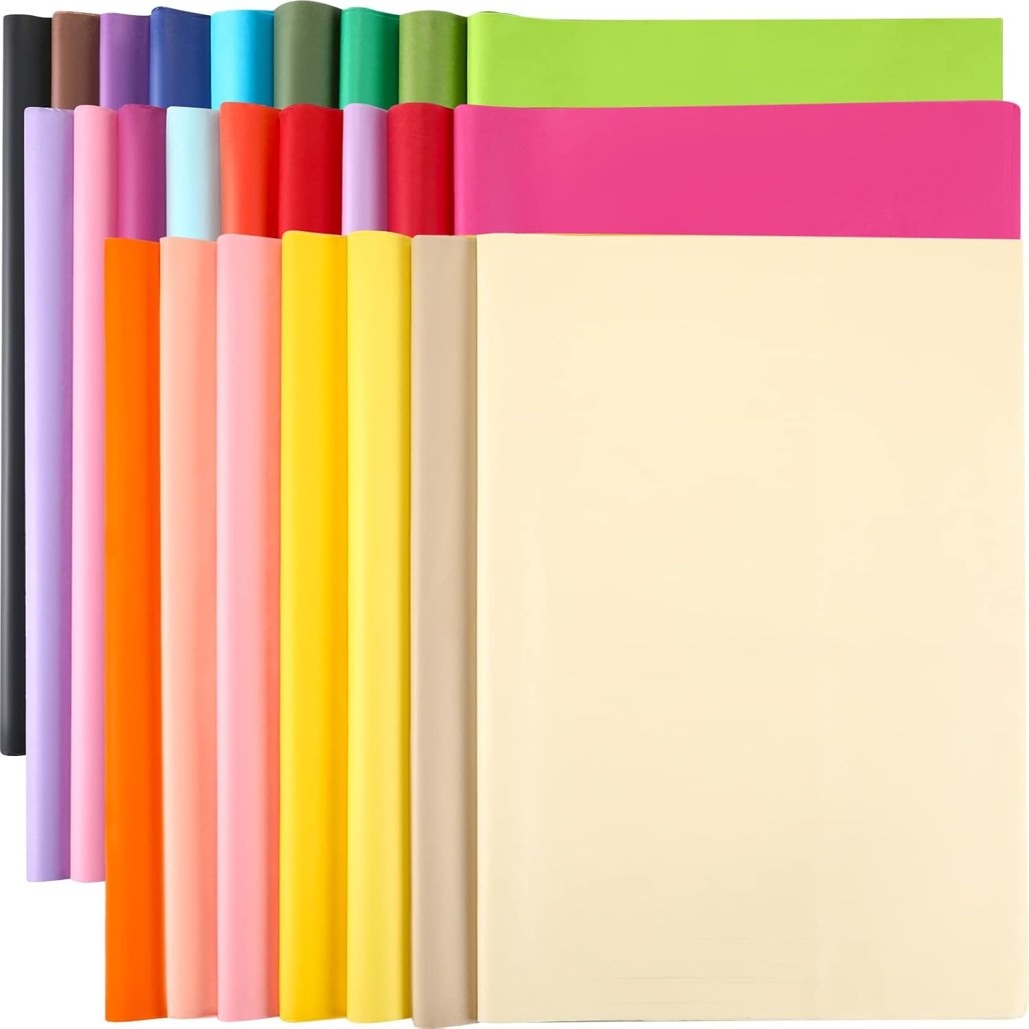 Yahenda 500 Sheets Colored Tissue Paper Bulk 26'' x 20