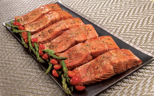 Wild Alaskan Sockeye Salmon: 6 Oz Dinner Fillets (Six 6 oz dinner fillets)