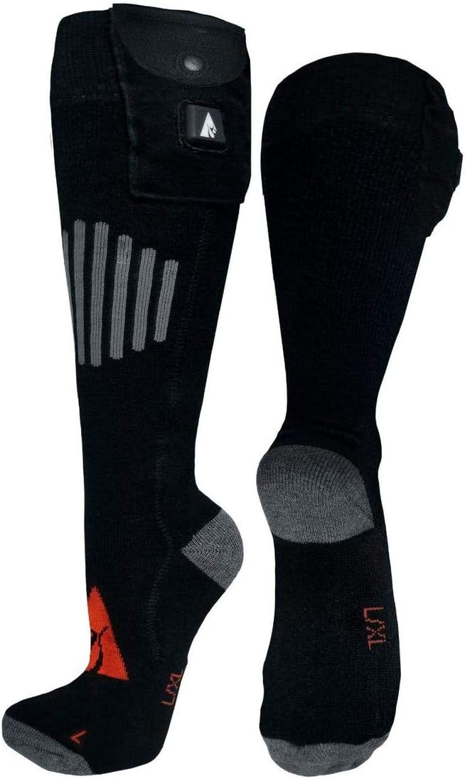 ActionHeat 5V Wool Battery Heated Socks - Replacement Socks Only