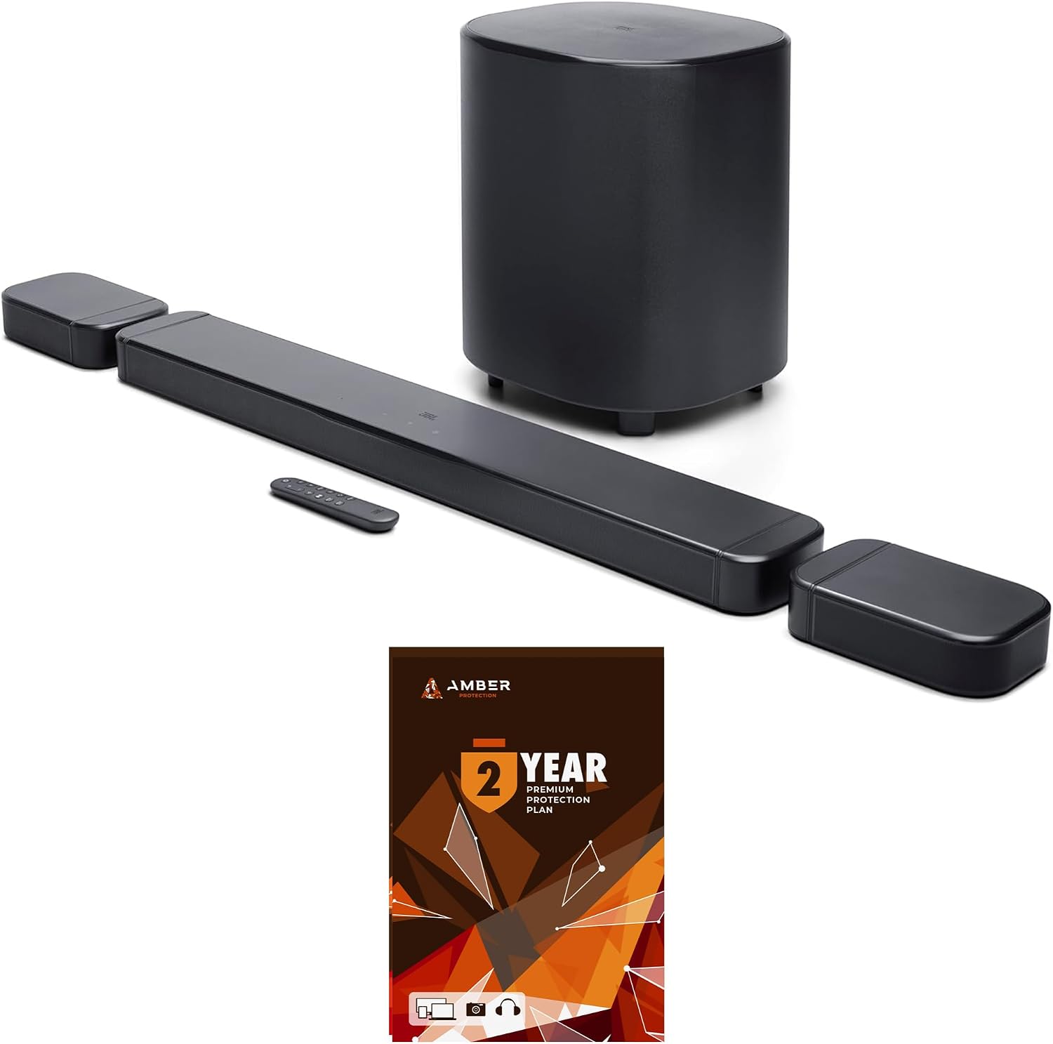 BAR-700-MK2 Surround Sound 4K Dolby Atmos Passthrough Soundbar with 2 Year Amber Protection Plan (2025)