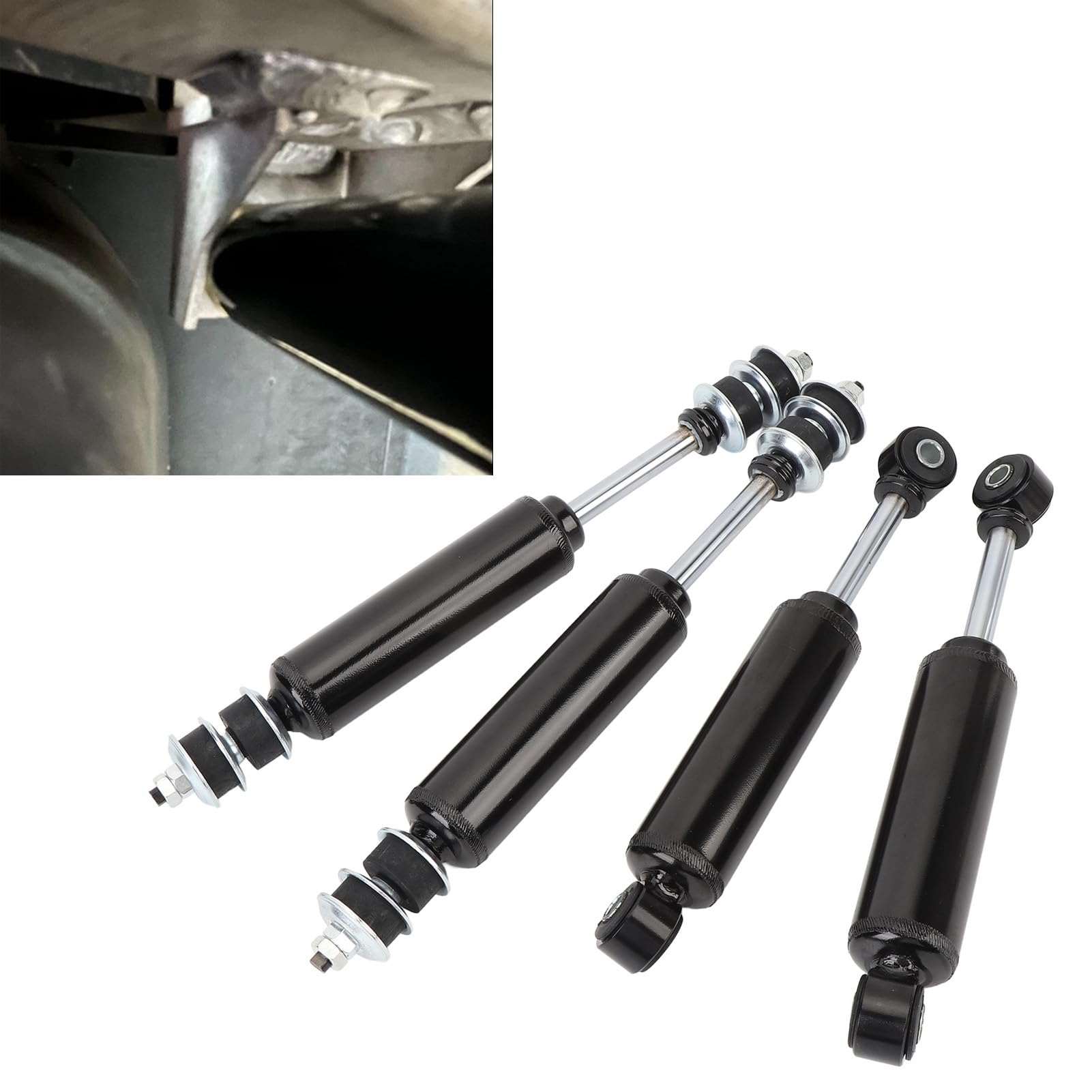 Kit di ammortizzatori per carrello da, 4 pezzi, ricambio anteriore e posteriore per Club Car DS elettrico a gas Precedent, OE 1014235 1014236 1010991, set di sospensioni in me