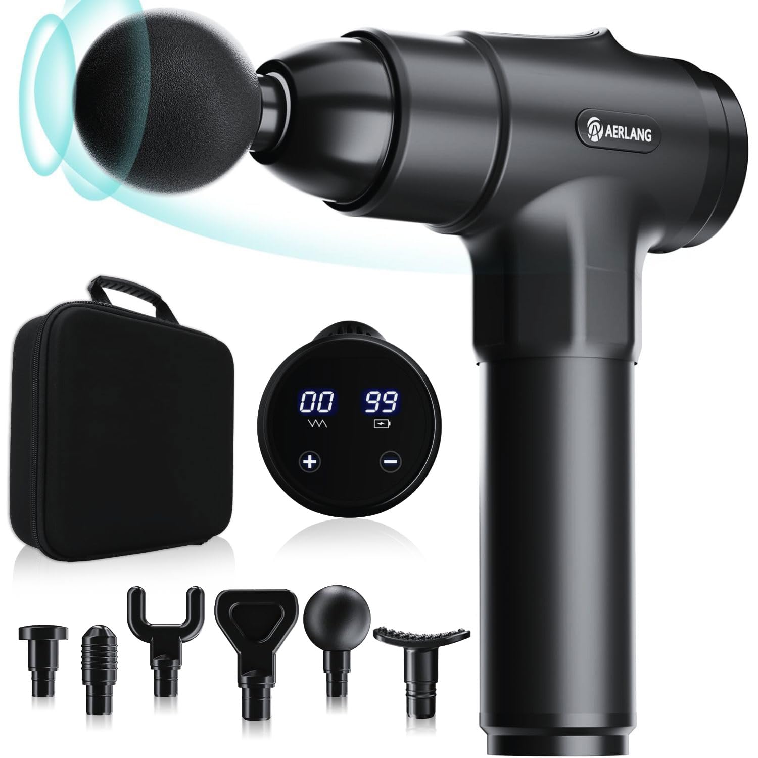 AERLANG Pistolet de Massage Musculaire - Guide 360