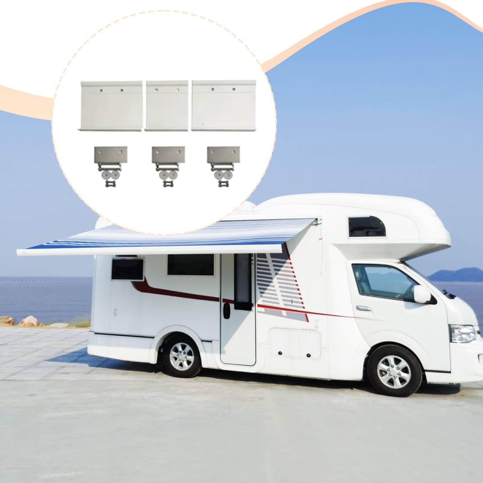Kit de Soportes de Montaje para Toldos de Caravanas Accesorios Portátiles Y para