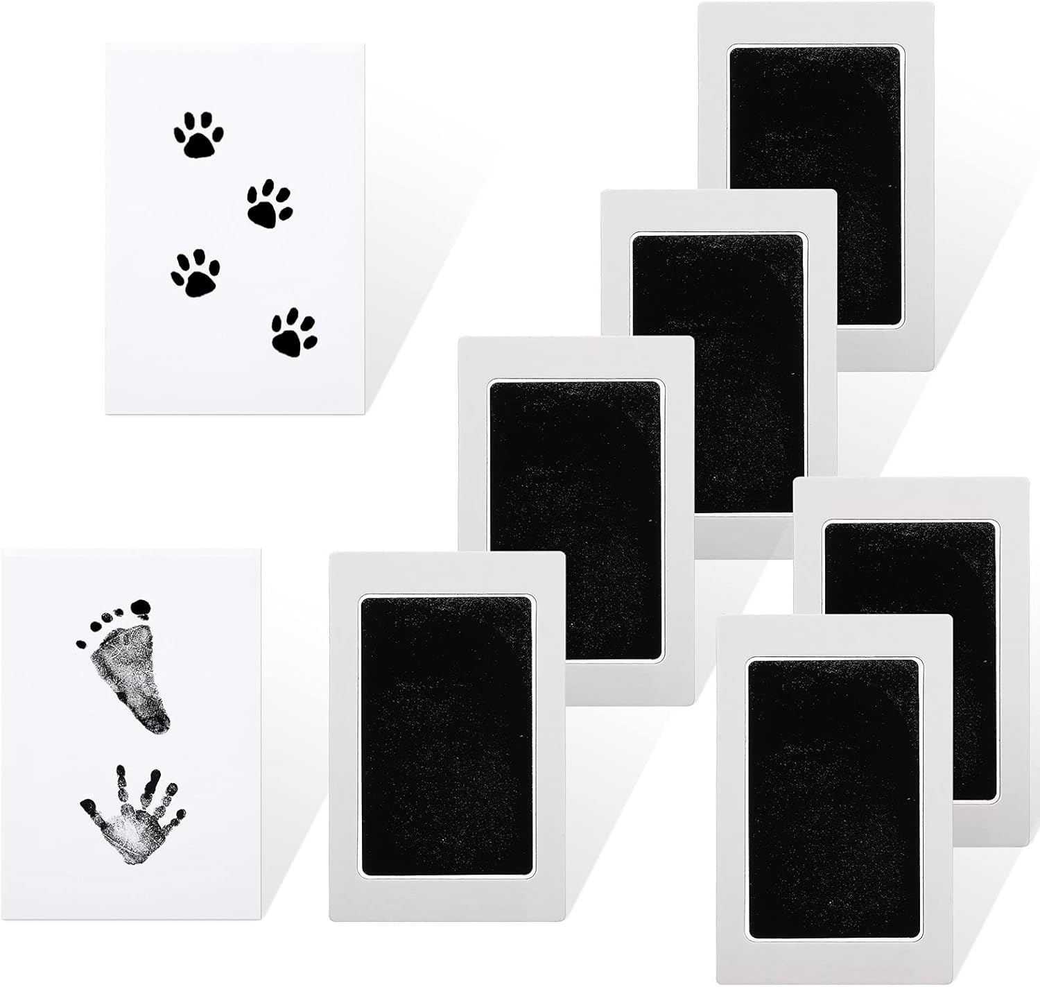 Baby Inkless Handprint and Footprint Kit 6 Safe Hand and Foot Ink Pad