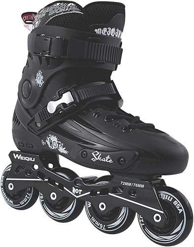 Patines en línea, cuchillas profesionales de fitness para adultos, mujeres y hombres, patines de carreras de velocidad agresiva de 4 ruedas para