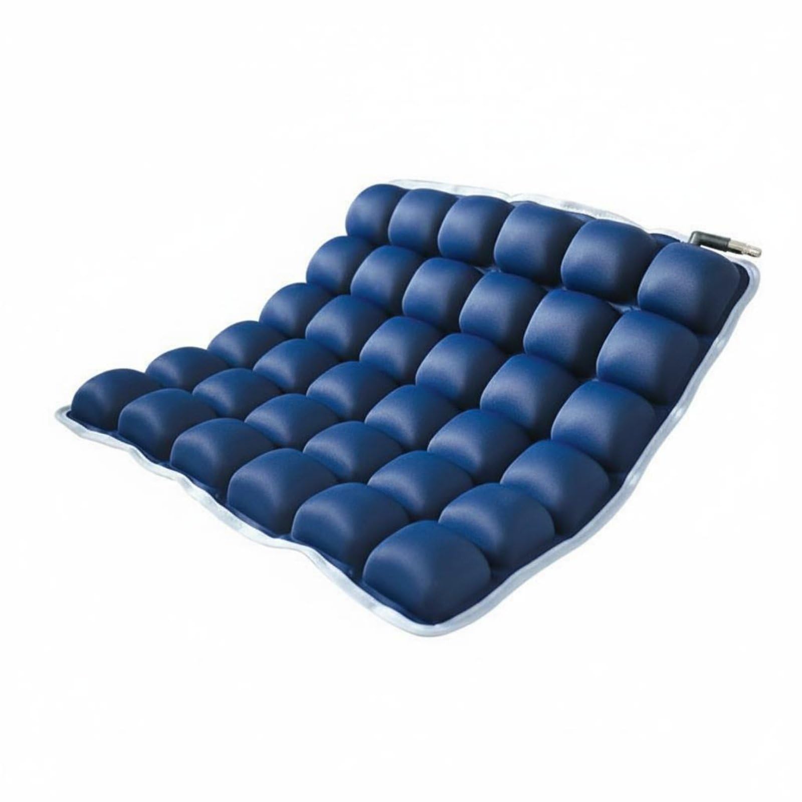 Cojín Inflable Confortable Cojín Antiescaras con Bomba Manual Asiento Transpirable para Oficina, Uso Prolongado