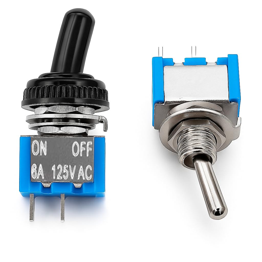 10 X On-Off-On Miniatura PCB Interruttore A Levetta Spdt Mini - Foto 6