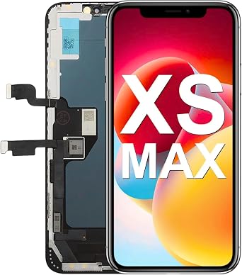 iPhone Xs Max LCD Screen Replacement In-Cell Display with Touch Digitizer Assembly   Compatible with A1921 A2101 A2102 A2104   Front Repair Screen   Screen Only