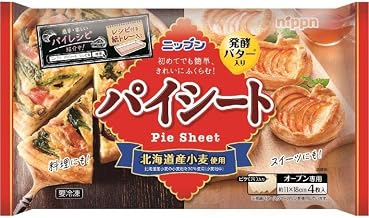 [冷凍食品] ニップン　パイシート　4枚入り 400g×6個