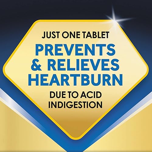 Miniatura 8 de Zantac 360 de máxima fuerza, menta fresca, 50 unidades, prevención y alivio de la acidez estomacal y alivio de la acidez estomacal, tabletas de 20 mg