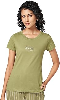 dreamz by pantaloons Women's Comfort Fit Top (110155159004_Oil Green-picture-15