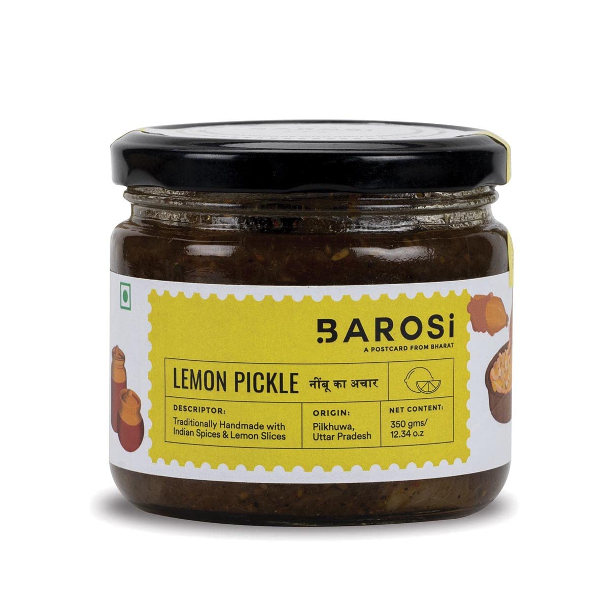 Barosi Lemon Pickle 350 gm, Authentic, Traditional and Handcrafted, Sustainable Glass packaging (B09NRPWFW5) Amazon Price History, Amazon Price Tracker