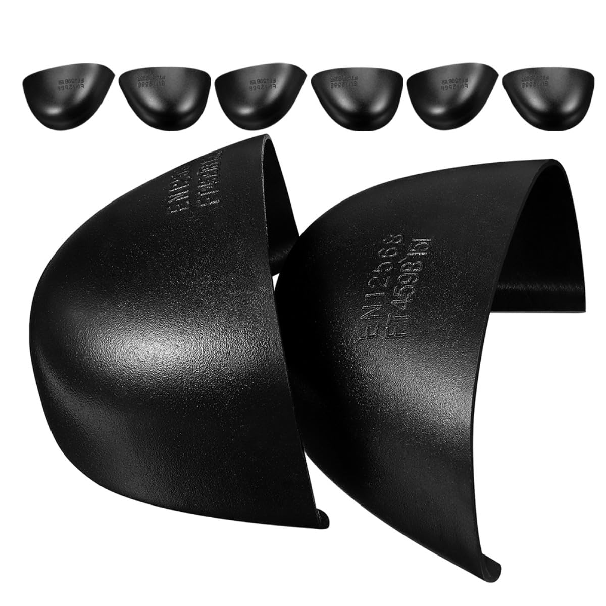 Embouts Métalliques de Sécurité pour Chaussures, 4 Paires, Acier