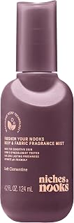 Niches & Nooks pH Balanced Feminine Body Spray Mist - Soft Clementine Scent for Intimate Freshness, Odor Control & Sensitive Skin, 4.2 oz