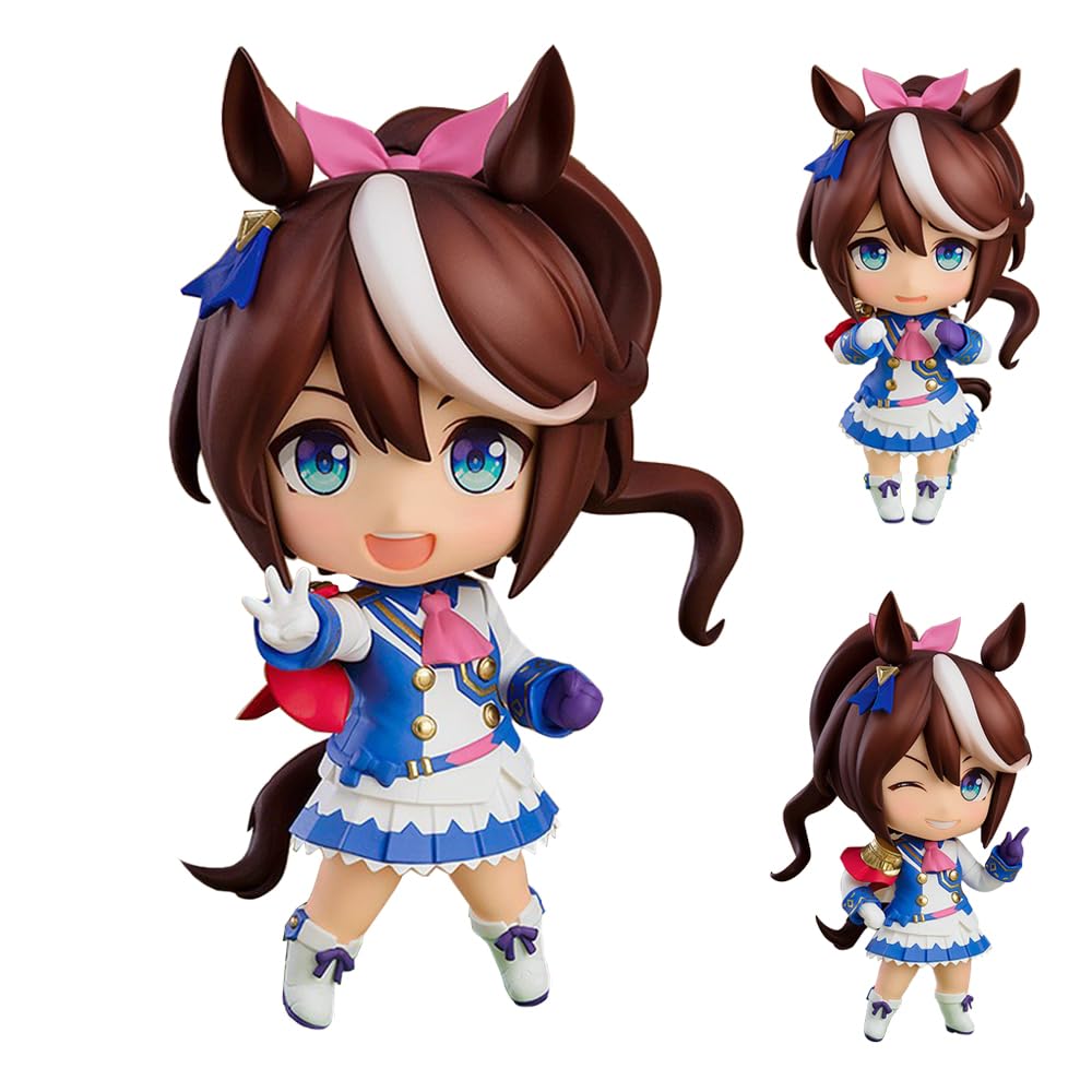 Zhongkaihua Pretty Derby Action Figure Tokai Teio Figure 10CM Anime Model Statue Christmas Home Desk Ornament Birthday Decoration Gift For Fans