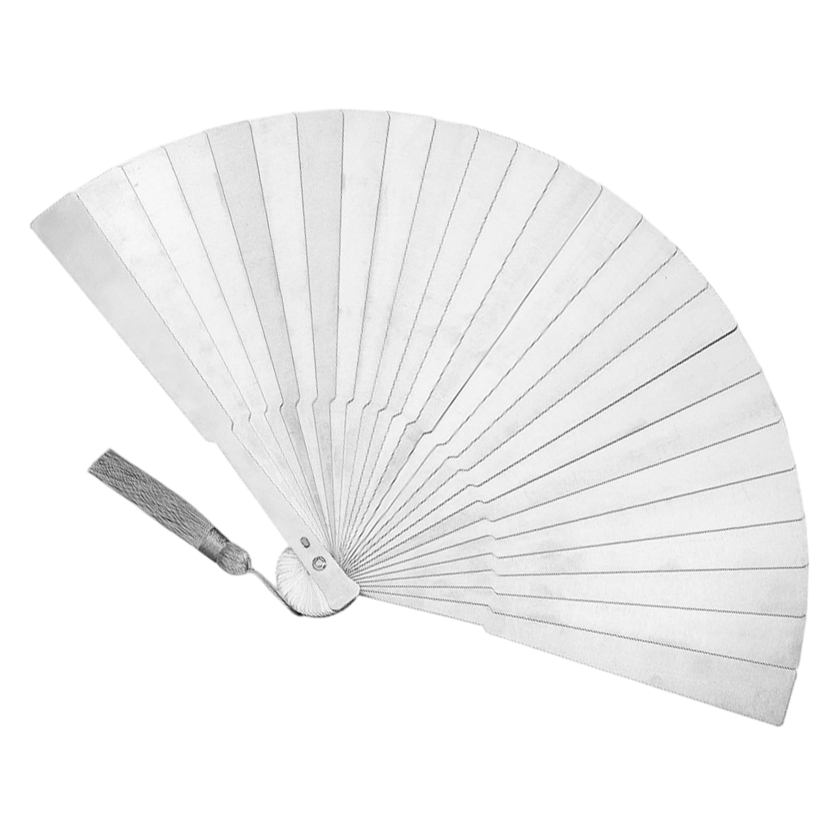 Ventagli pieghevoli portatili, ventaglio manuale in metallo Ventaglio pieghevole in acciaio inossidabile stile cinese, design retrò portatile per l'uso quotidiano