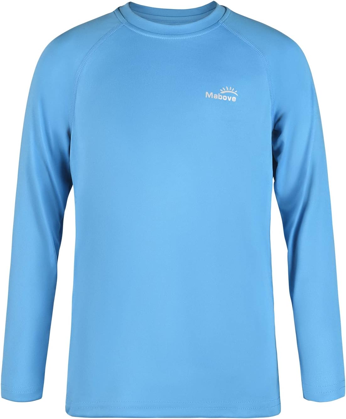 Boys UPF 50+ Long Sleeve Sport Sun Protective Rash Guard Swim Athletic Shirt Outdoor Running