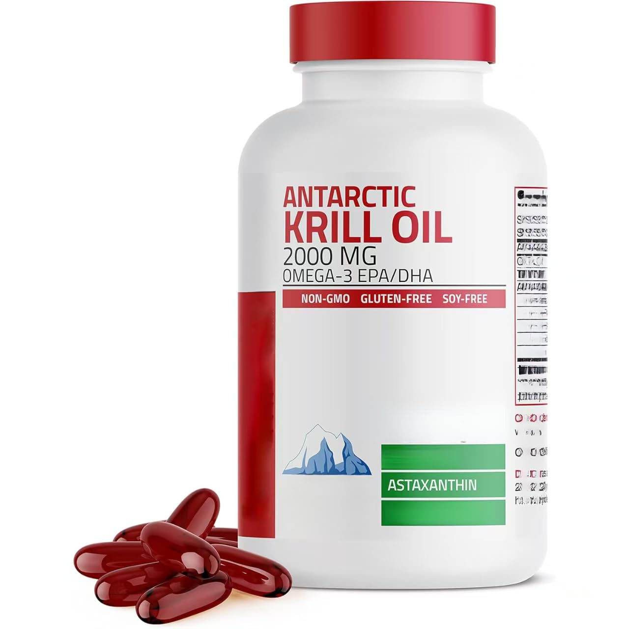 Olio di krill antartico, supporto per articolazioni e occhi.