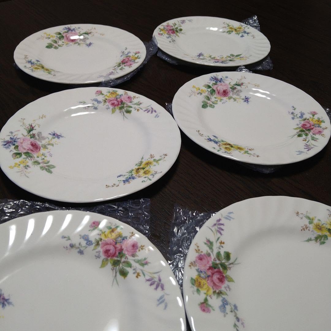 美品 ロイヤルドルトンROYALDOULTON/アルカディア ケーキ皿6枚