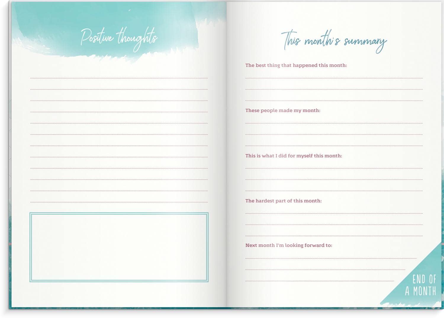 Burde This is my year: Terminplaner Undatiert mit Verschlussgummi