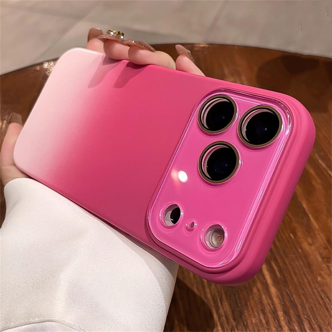 Coque silicone liquide dégradé iPhone 14 Plus protège vos objectifs des rayures - 6