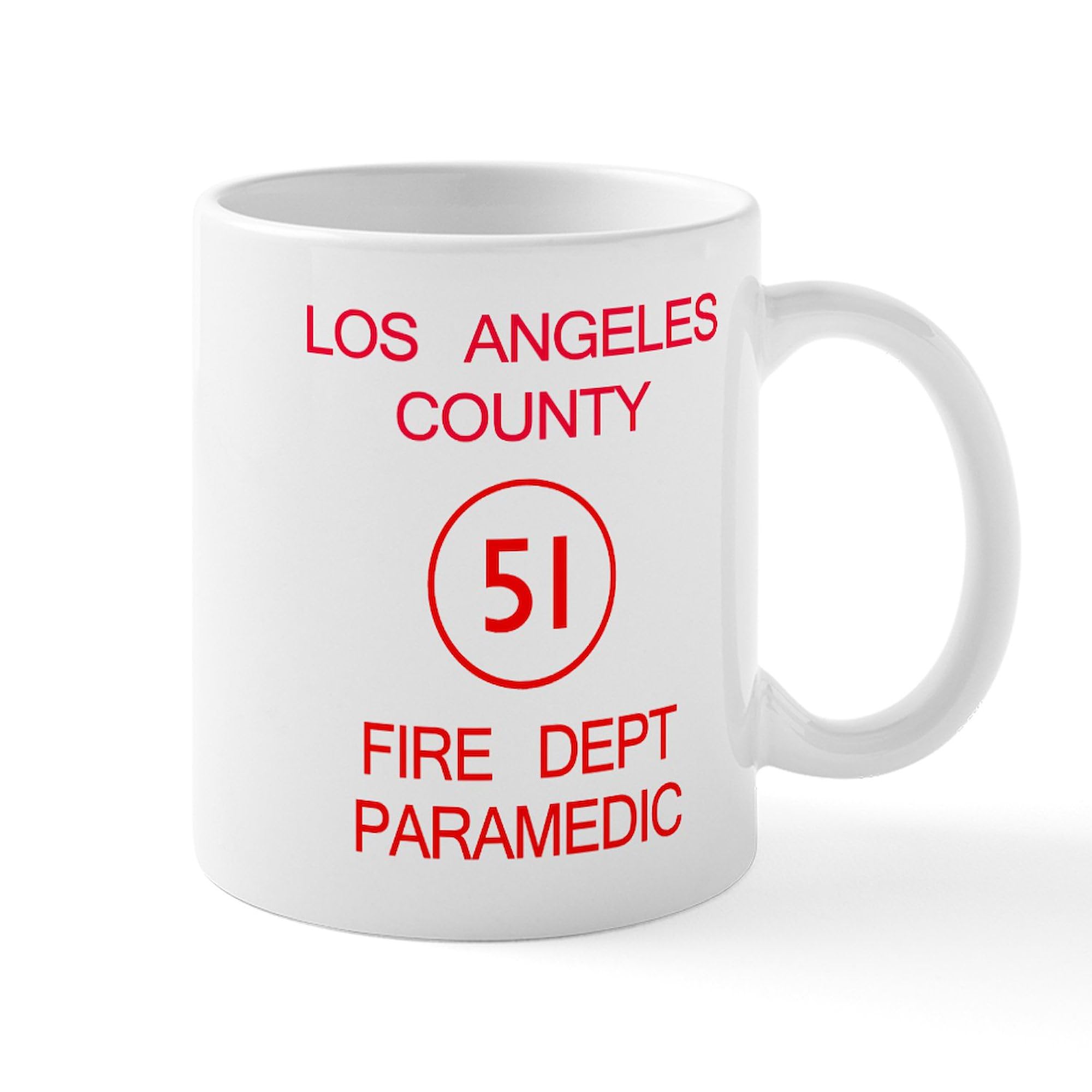 CafePress Emergency Squad 51 Mug 11 oz (325 ml) Ceramic Coffee Mug