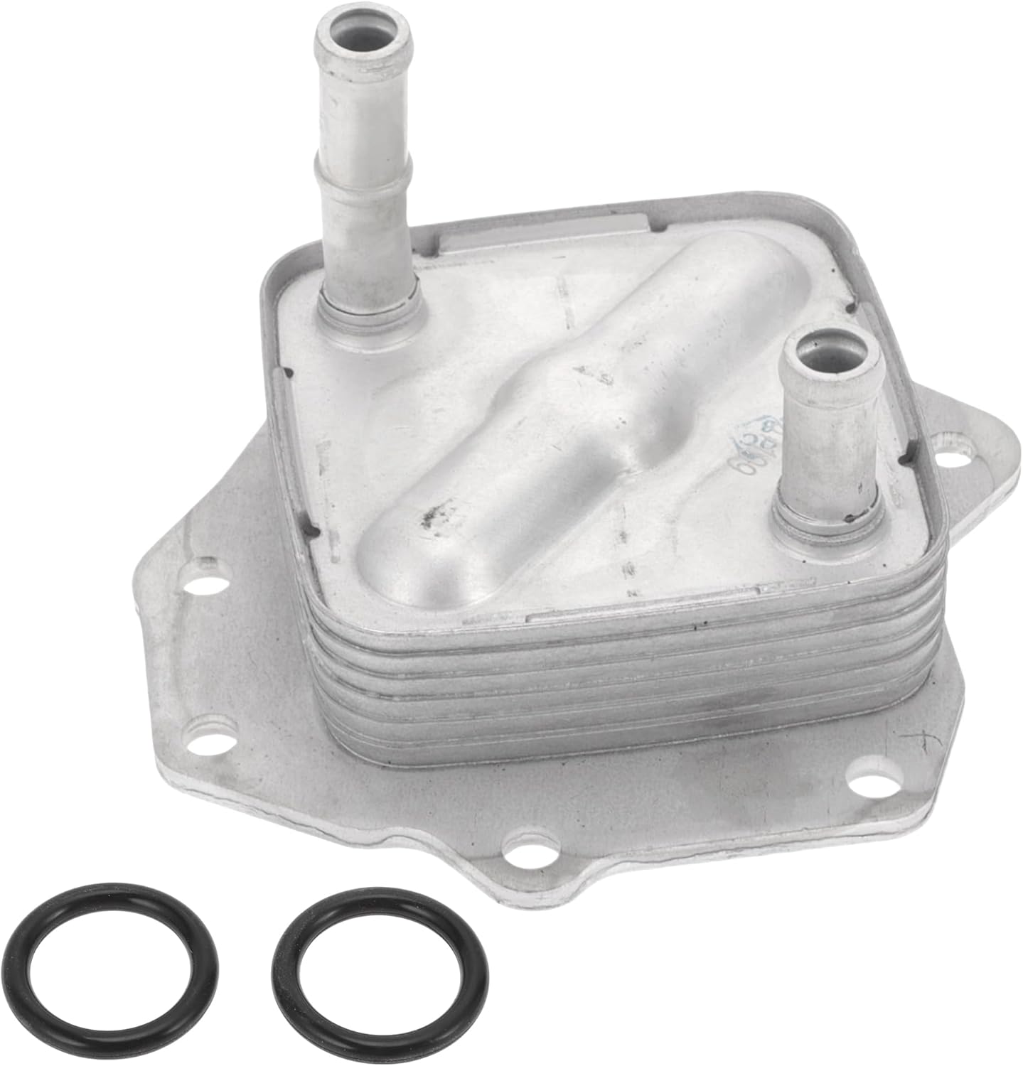 1 Pc Engine Oil Cooler for Toyota Tundra 2007-2021 Transmission Oil Cooler Trans Cooler with O-ring Seals No.157100S010 Silver Tone