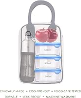 Vista 7 de Eco Right Lonchera aislada para mujer, lonchera de trabajo para hombres, adultos