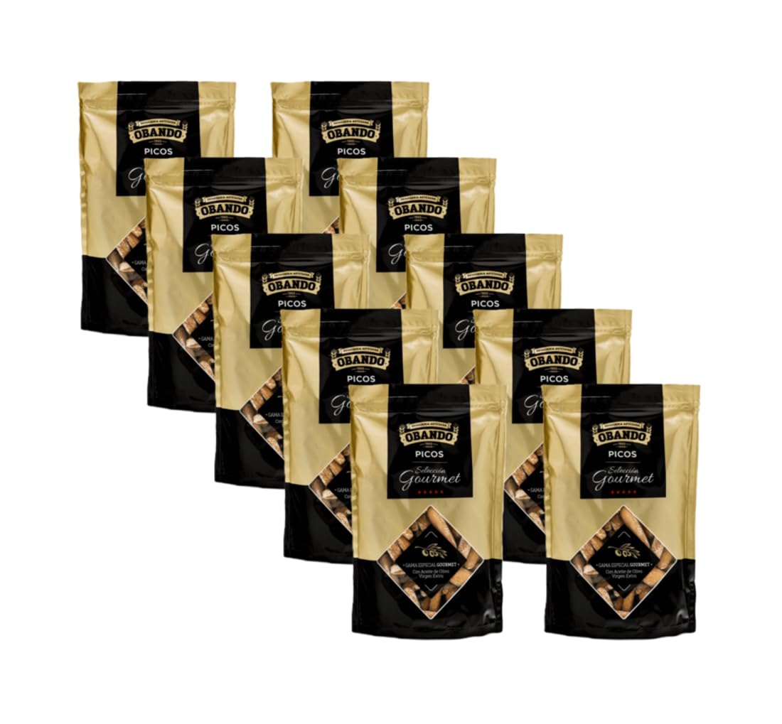 Picos de Pan Artesanos Obando Gourmet Corazón Extremeño (10b)