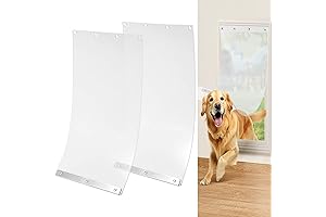 Ruff Weather Doggy Door Replacement Flaps - 2-Pack XL (17.75" x 9.8")