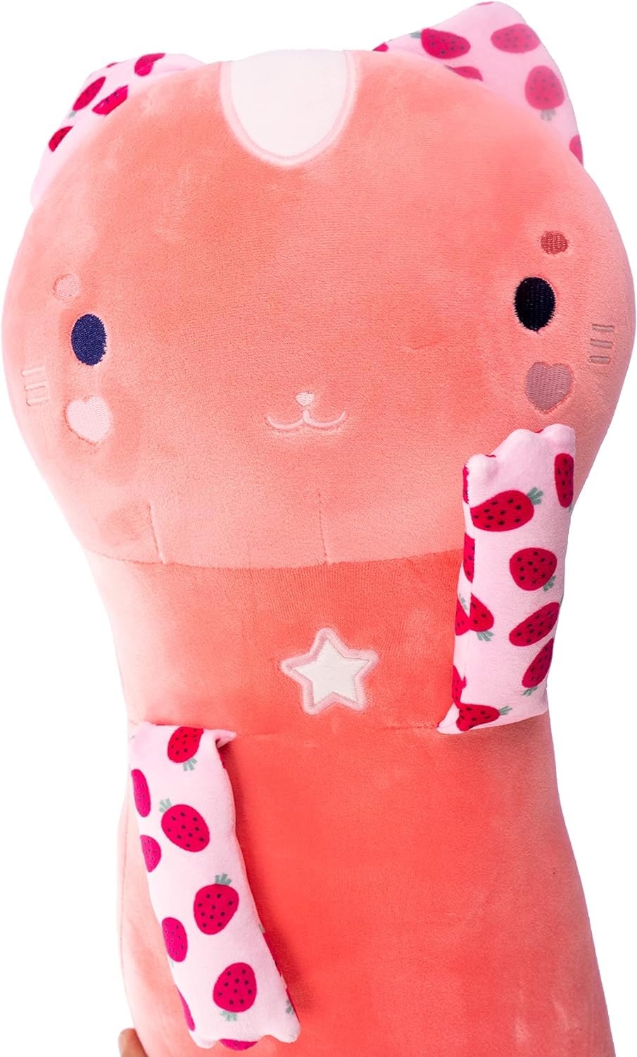 Nice Group - MOMOMI Kurai Yuki 80 cm, 1 Pupazzo Gatto Rosa salmone