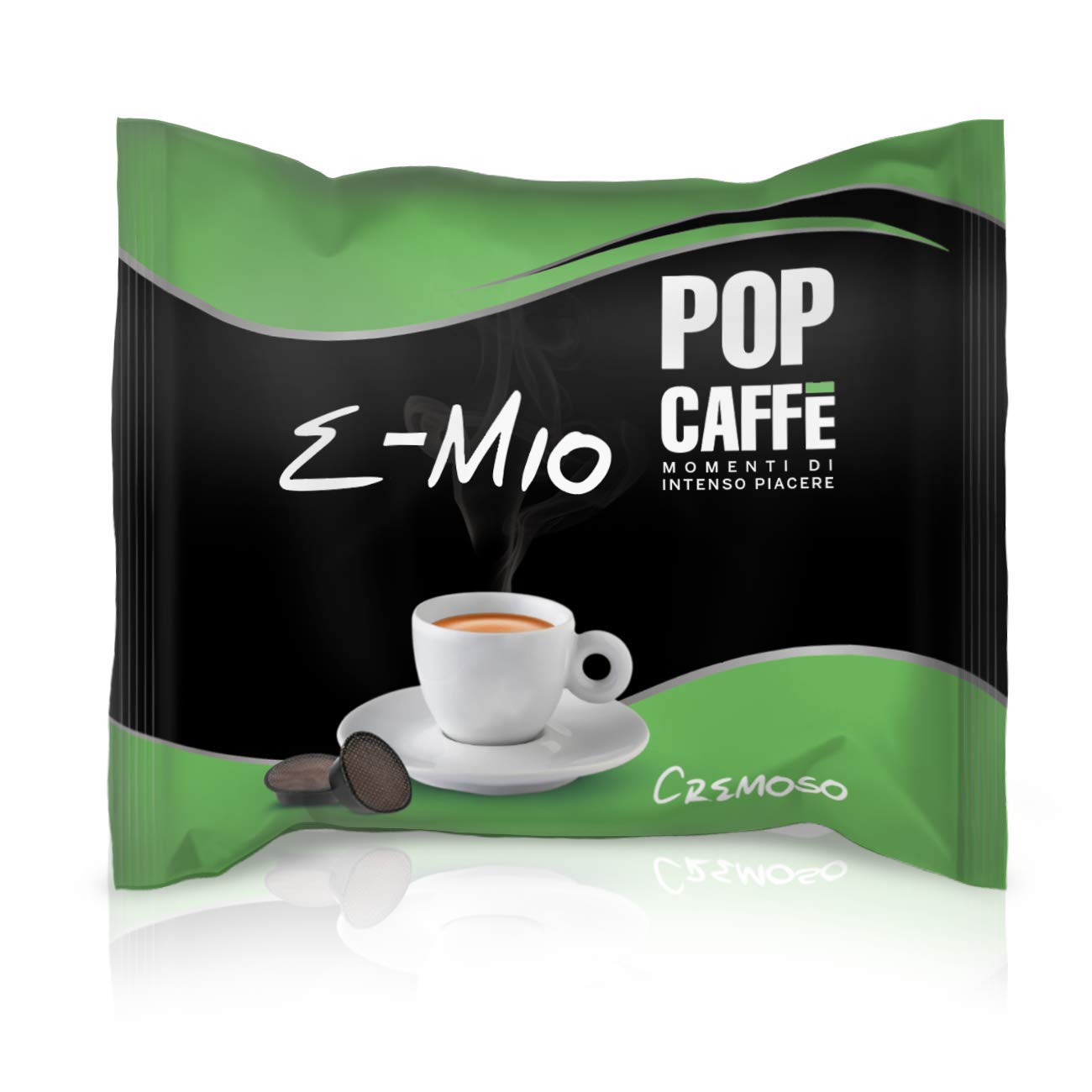 200 CAPSULE POP CAFFE' E-MIO 2 CREMOSO COMPATIBILI LAVAZZA A MODO MIO